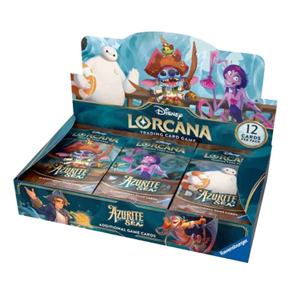 Disney Lorcana Azurite Sea Booster Box - Only on patrekbun