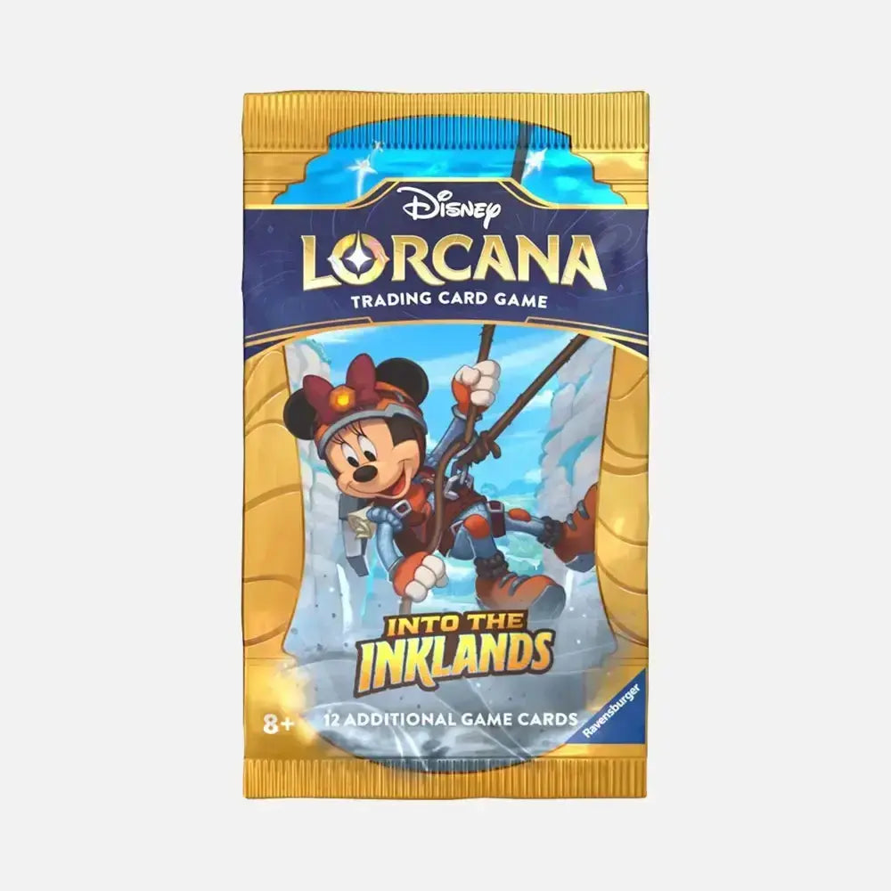 Disney Lorcana Into The Inklands Booster Pack (Single Pack Sales) - Only on patrekbun