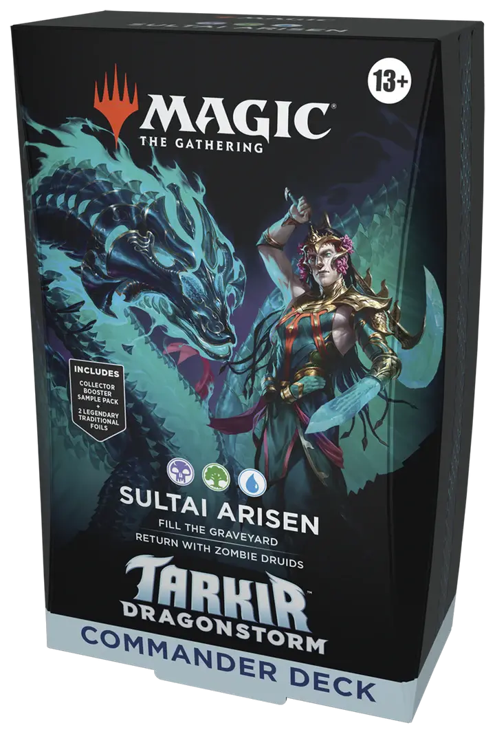 MTG Tarkir Dragonstorm Commander Decks Sultai Arisen - Only on patrekbun