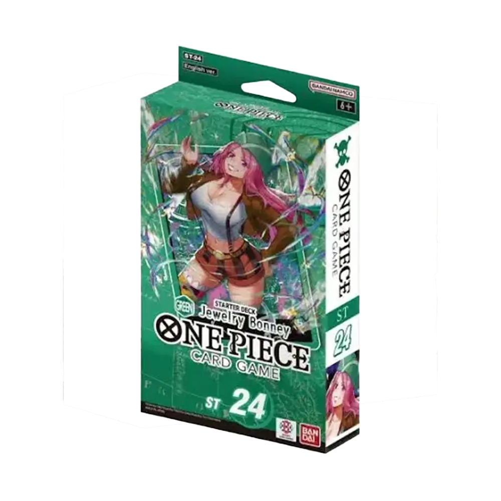 One Piece Card Game Starter Deck ST24 Green Jewelry Bonney - Only on patrekbun