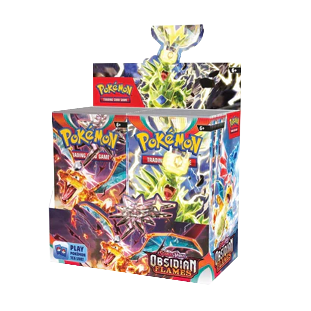 Pokemon Scarlet And Violet Obsidian Flames Booster Box - Only on patrekbun