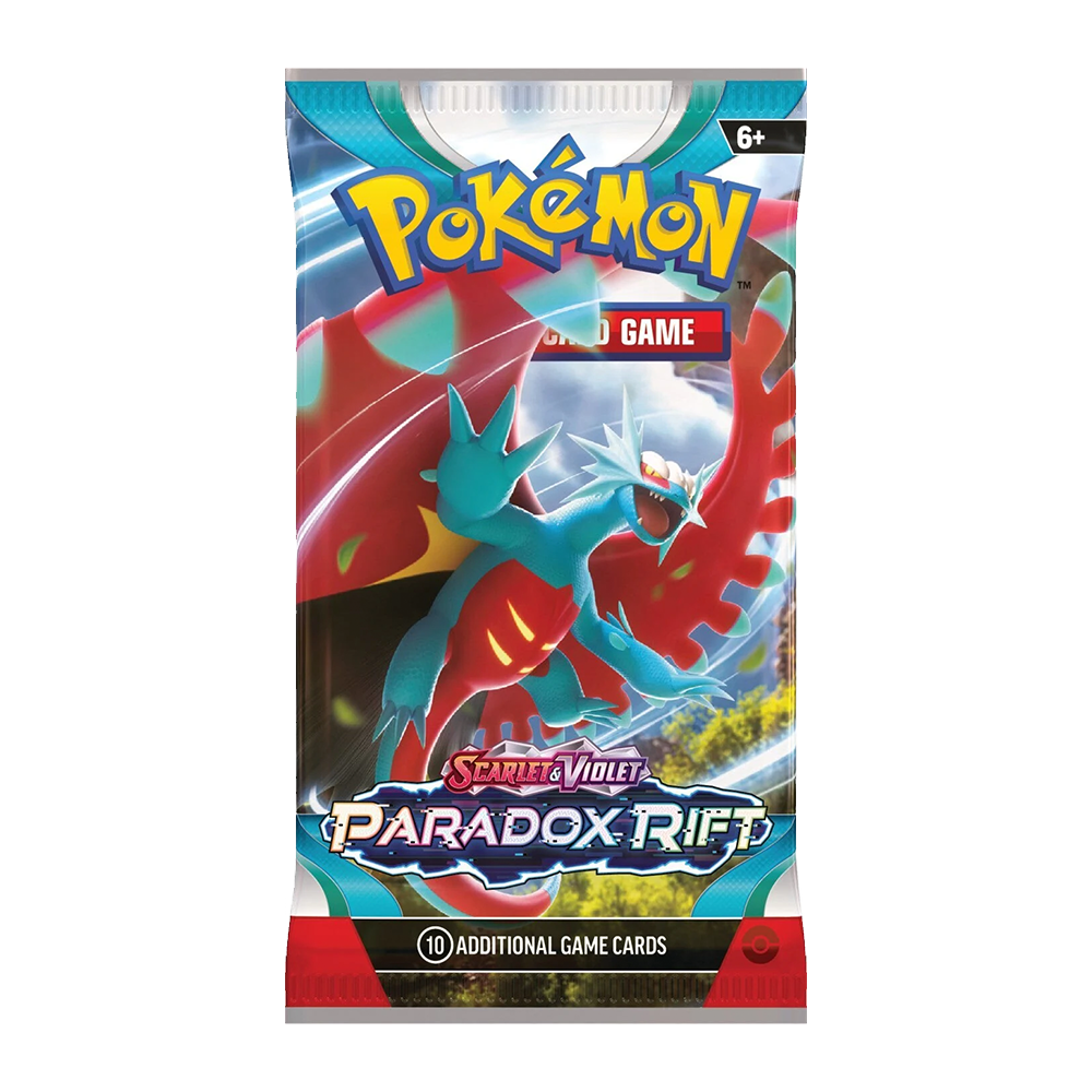 Pokemon Scarlet And Violet Paradox Rift Booster Pack (Single Pack Sales) - Only on patrekbun