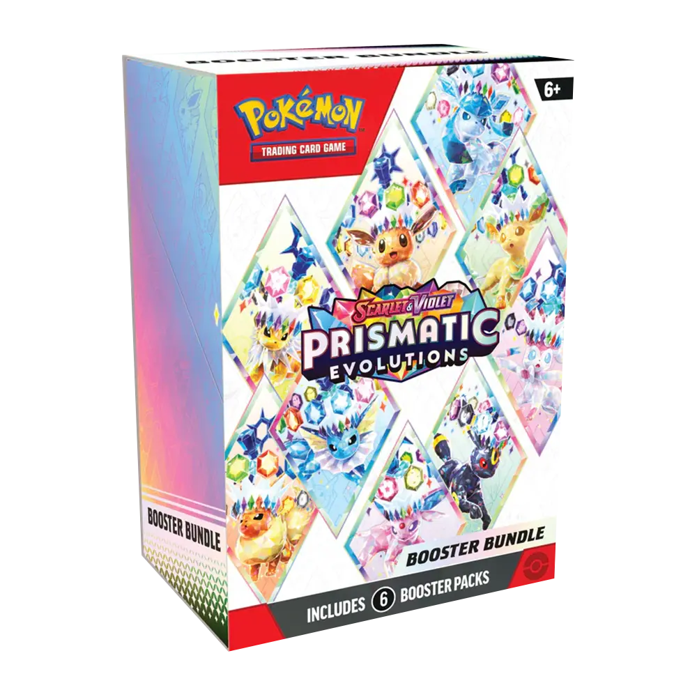 Pokemon Scarlet & Violet Prismatic Evolutions Booster Bundle - Only on patrekbun