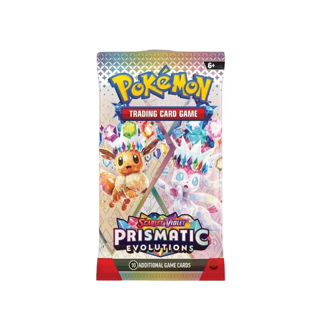 Pokemon Scarlet & Violet Prismatic Evolutions Single Pack (Single Pack Sales) - Only on patrekbun