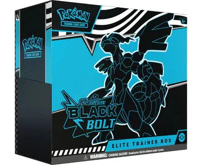 Pokemon Scarlet and Violet Black Bolt Elite Trainer Box - Only on patrekbun