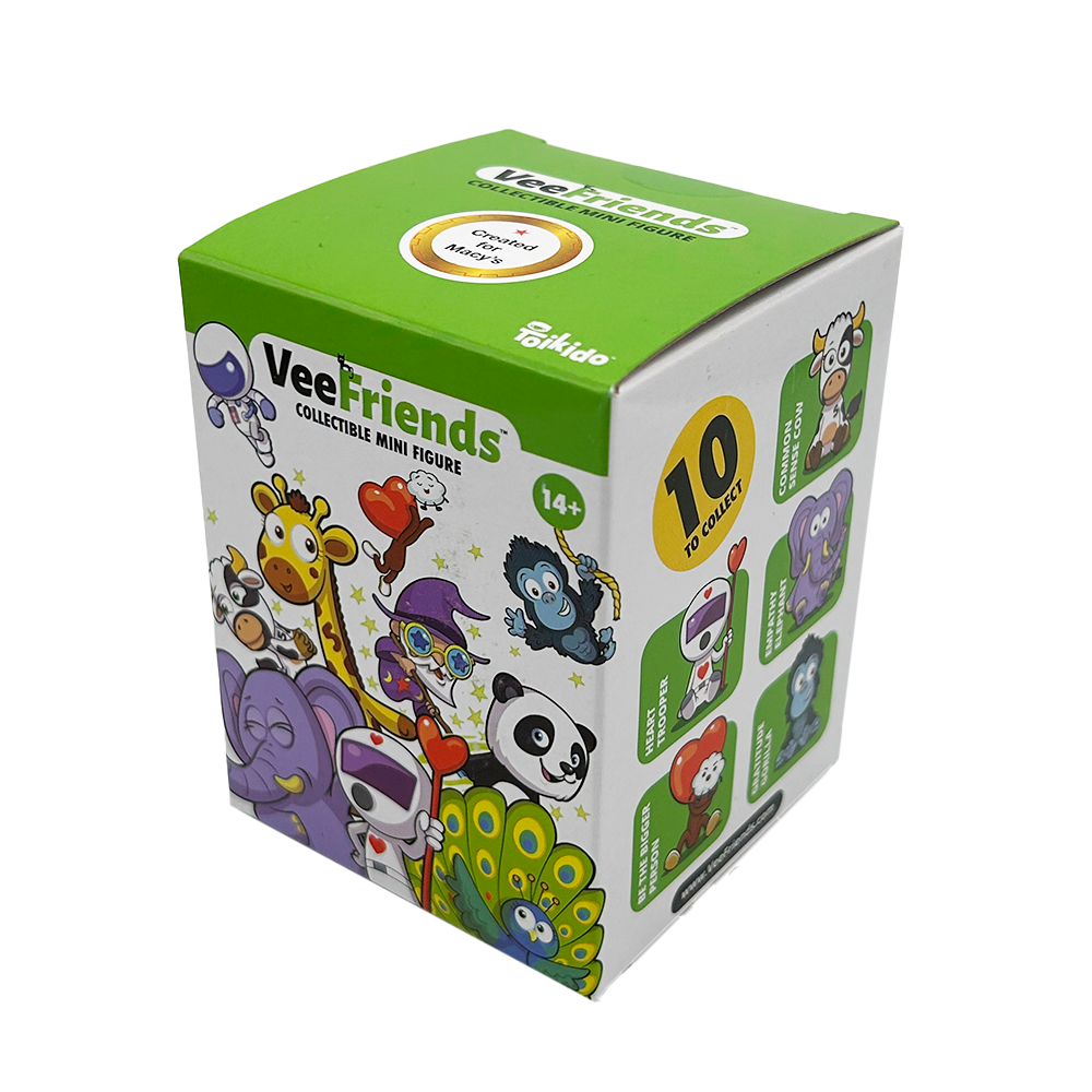 VeeFriends Collectible 2" Figurines Blind Box Vee Friends (1 Blind Box) - Only on patrekbun