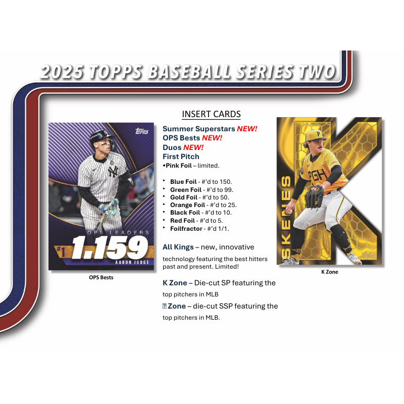 2025 Topps Series 2 Baseball Jumbo Box