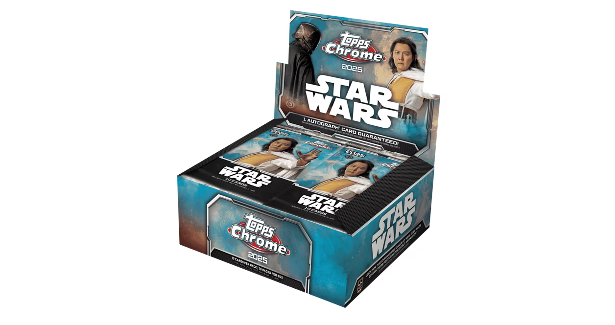 2025 Topps Chrome Star Wars Hobby Box - Only on patrekbun