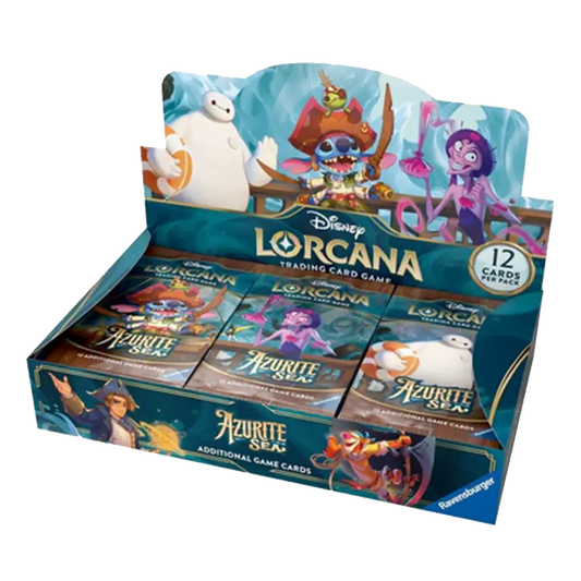 Disney Lorcana Azurite Sea Booster Box - Only on patrekbun