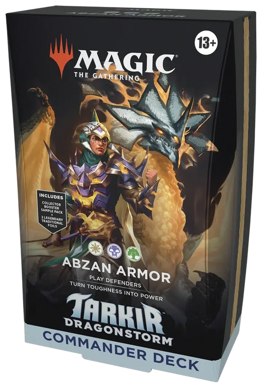 MTG Tarkir Dragonstorm Commander Decks Abzan Armor - Only on patrekbun