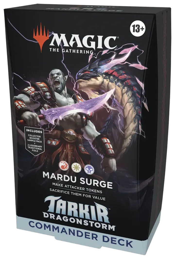 MTG Tarkir Dragonstorm Commander Decks Mardu Surge - Only on patrekbun