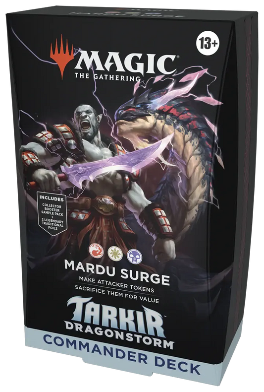 MTG Tarkir Dragonstorm Commander Decks Mardu Surge - Only on patrekbun
