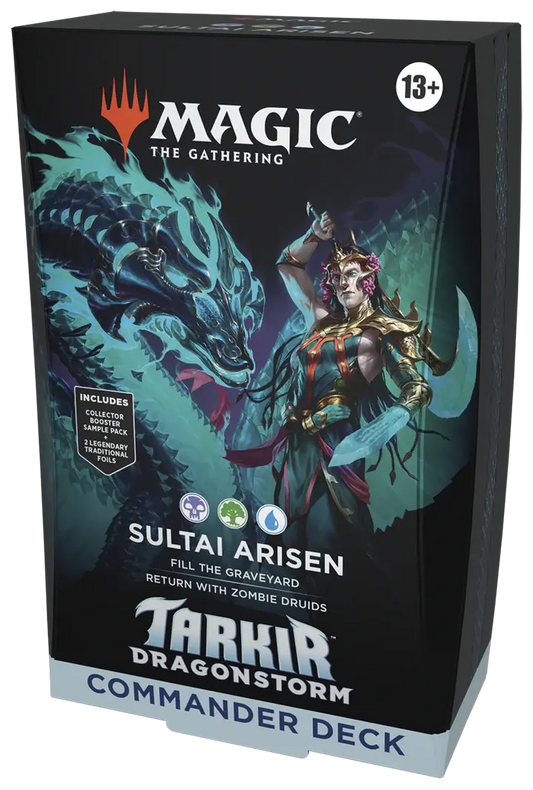 MTG Tarkir Dragonstorm Commander Decks Sultai Arisen - Only on patrekbun