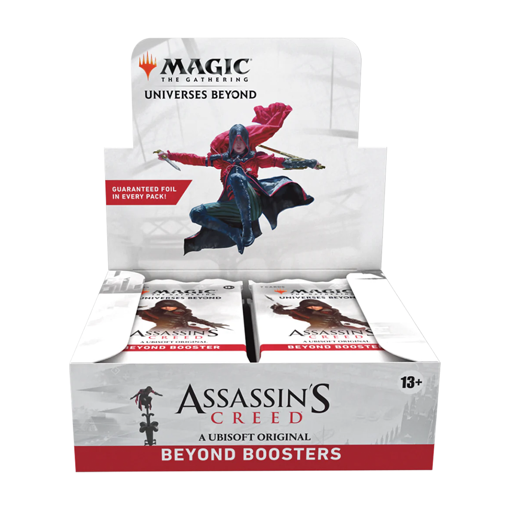 MTG Universes Beyond Assassin's Creed Beyond Booster - Only on patrekbun