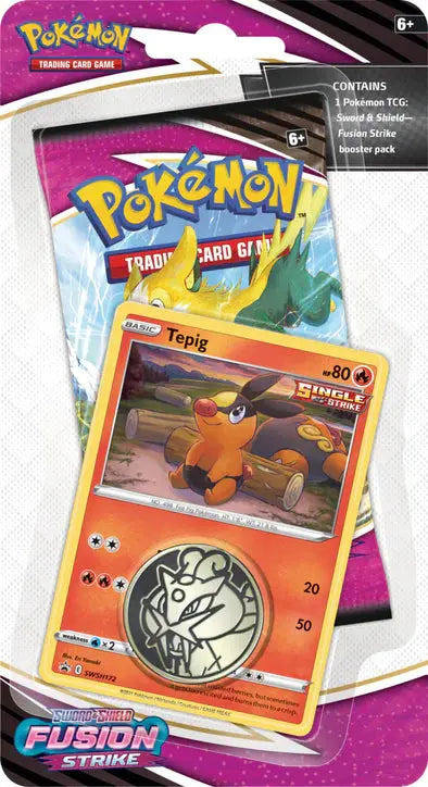 Pokemon Fusion Strike Checklane Blister (1 Pack Art Picked At Random) - Only on patrekbun