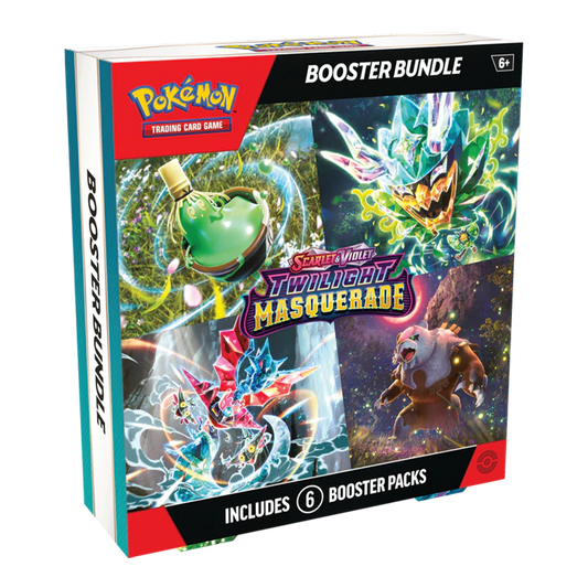 Pokemon Scarlet And Violet Twilight Masquerade Booster Bundle - Only on patrekbun