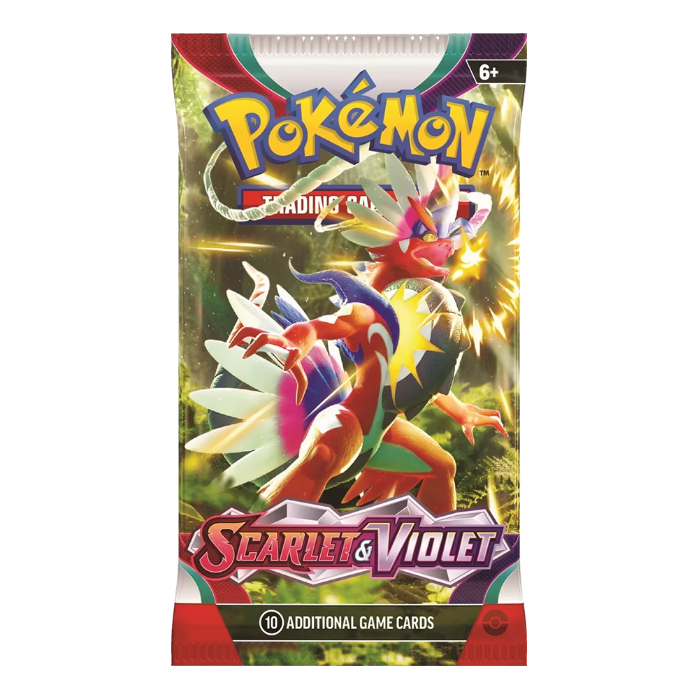 Pokemon Scarlet & Violet Booster Pack (Single Pack Sales) - Only on patrekbun