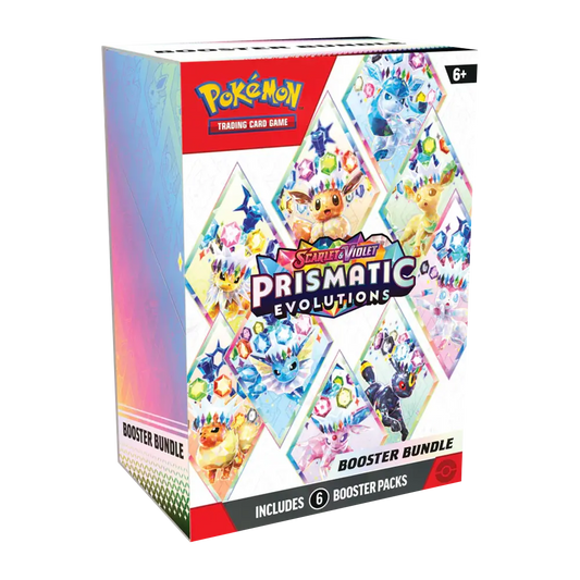 Pokemon Scarlet & Violet Prismatic Evolutions Booster Bundle - Only on patrekbun