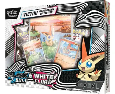 Pokemon Scarlet and Violet Unova Victini Illustration Collection - Only on patrekbun