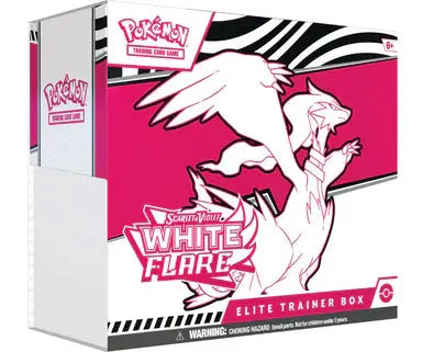Pokemon Scarlet and Violet White Flare Elite Trainer Box - Only on patrekbun