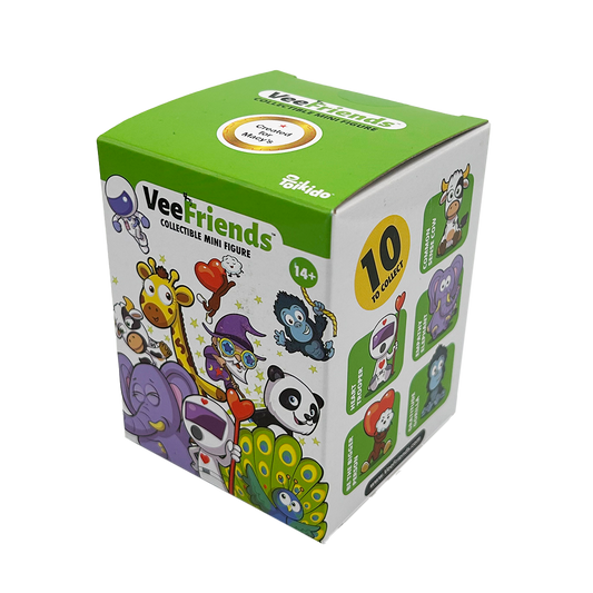 VeeFriends Collectible 2" Figurines Blind Box Vee Friends (1 Blind Box) - Only on patrekbun