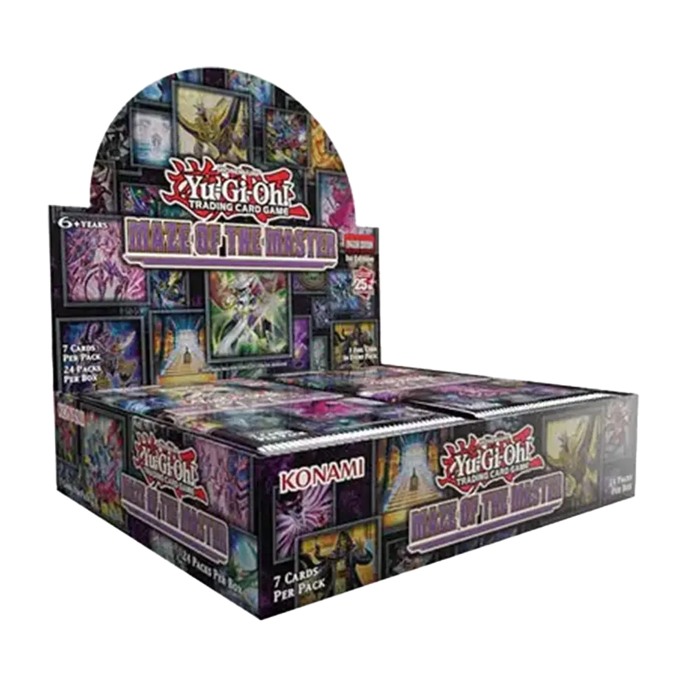 Yu-Gi-Oh Maze Of The Master Booster Box - Only on patrekbun