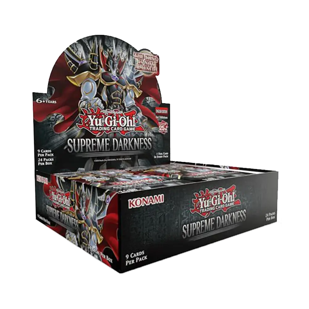 Yu-Gi-Oh Supreme Darkness Booster Box - Only on patrekbun