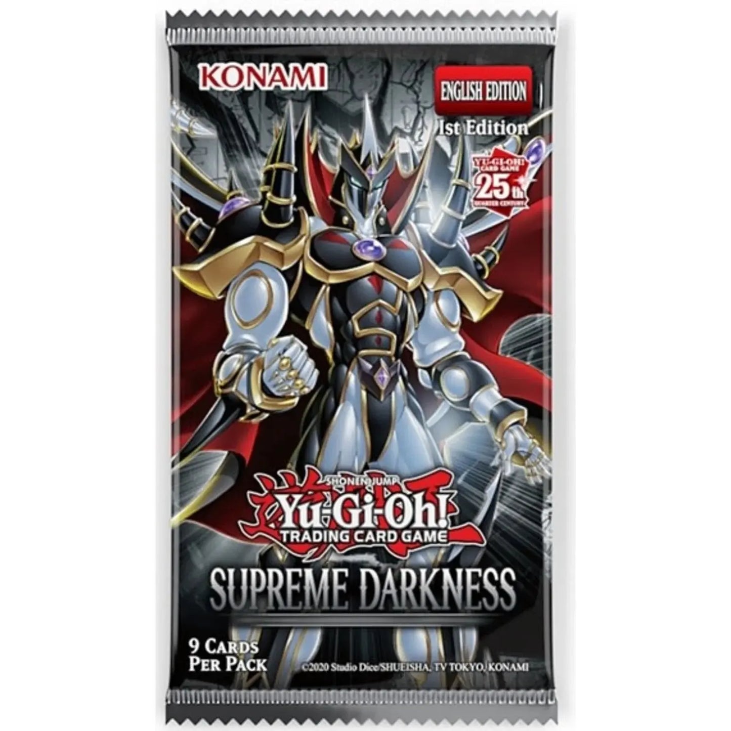 Yu-Gi-Oh Supreme Darkness Booster Pack (Single Pack Sales) - Only on patrekbun