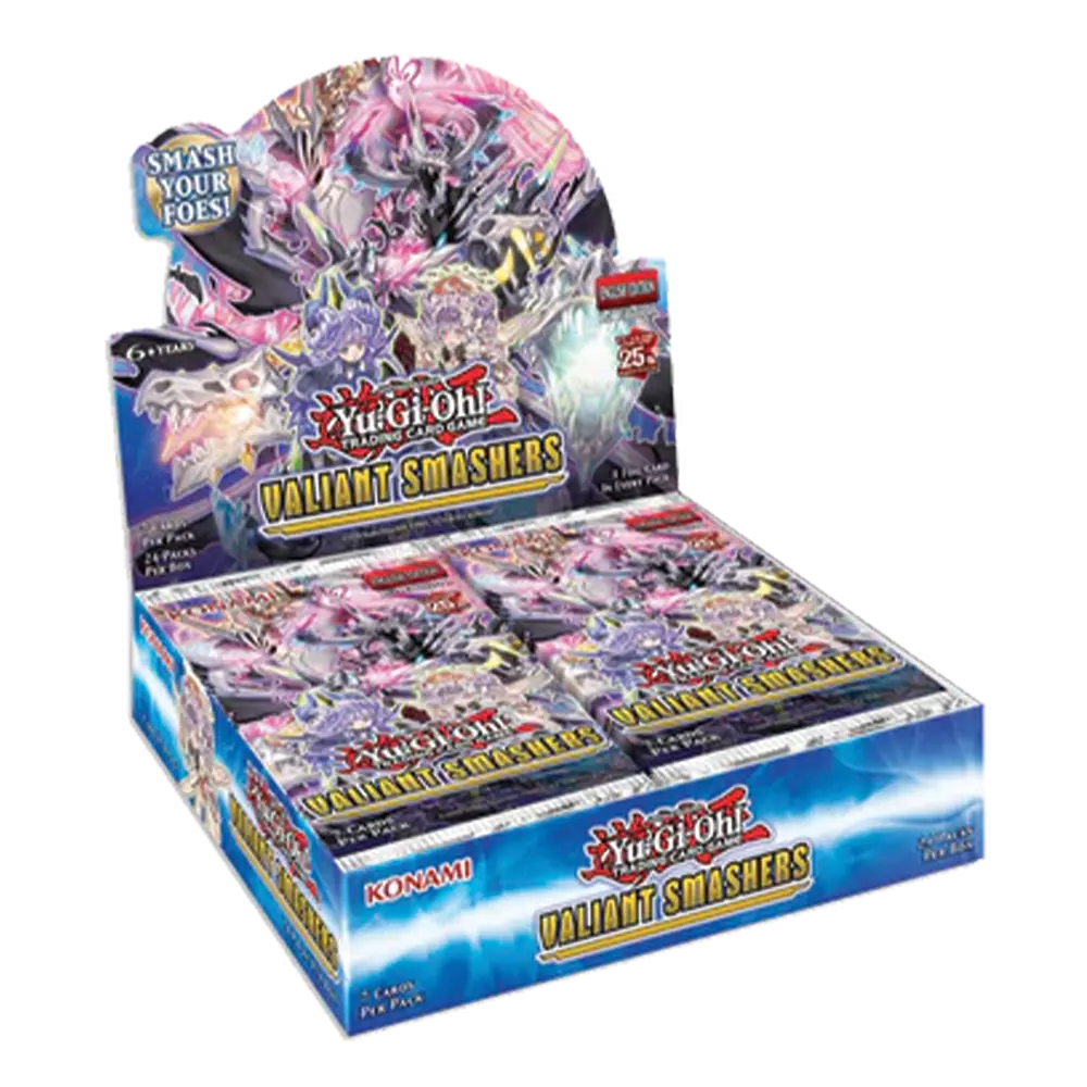 Yugioh Valiant Smashers Booster Box 1st Edition - Only on patrekbun