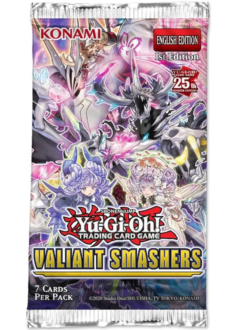 Yugioh Valiant Smashers Booster Pack (Single Pack Sales) - Only on patrekbun