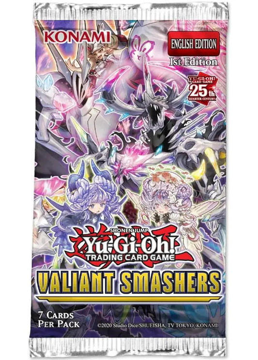 Yugioh Valiant Smashers Booster Pack (Single Pack Sales) - Only on patrekbun