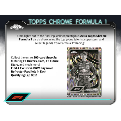 2024 Topps Chrome Formula 1 Qualifying Lap Box