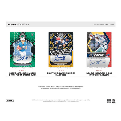 2024 Panini Mosaic Choice Football Box