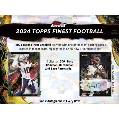 2024 Topps Finest Football Hobby 8 Box Case