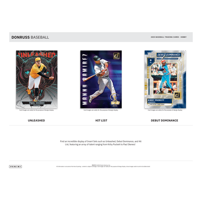 2025 Panini Donruss Baseball Hobby Box