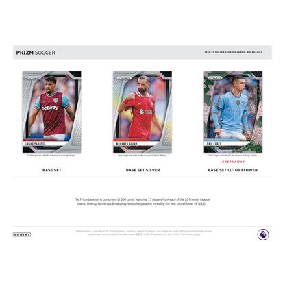 2024/25 Panini Prizm EPL Soccer Breakaway Box