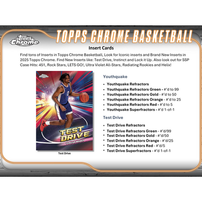 2024/25 Topps Chrome Basketball Breaker's Delight Box